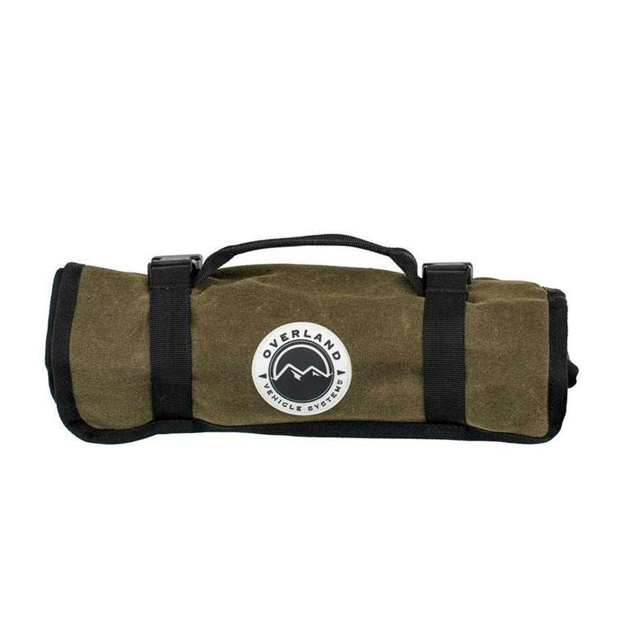 Overland Vehicle Systems 21219941 Large Wrench Tool Roll (24 Slot) #16 Waxed Canvas