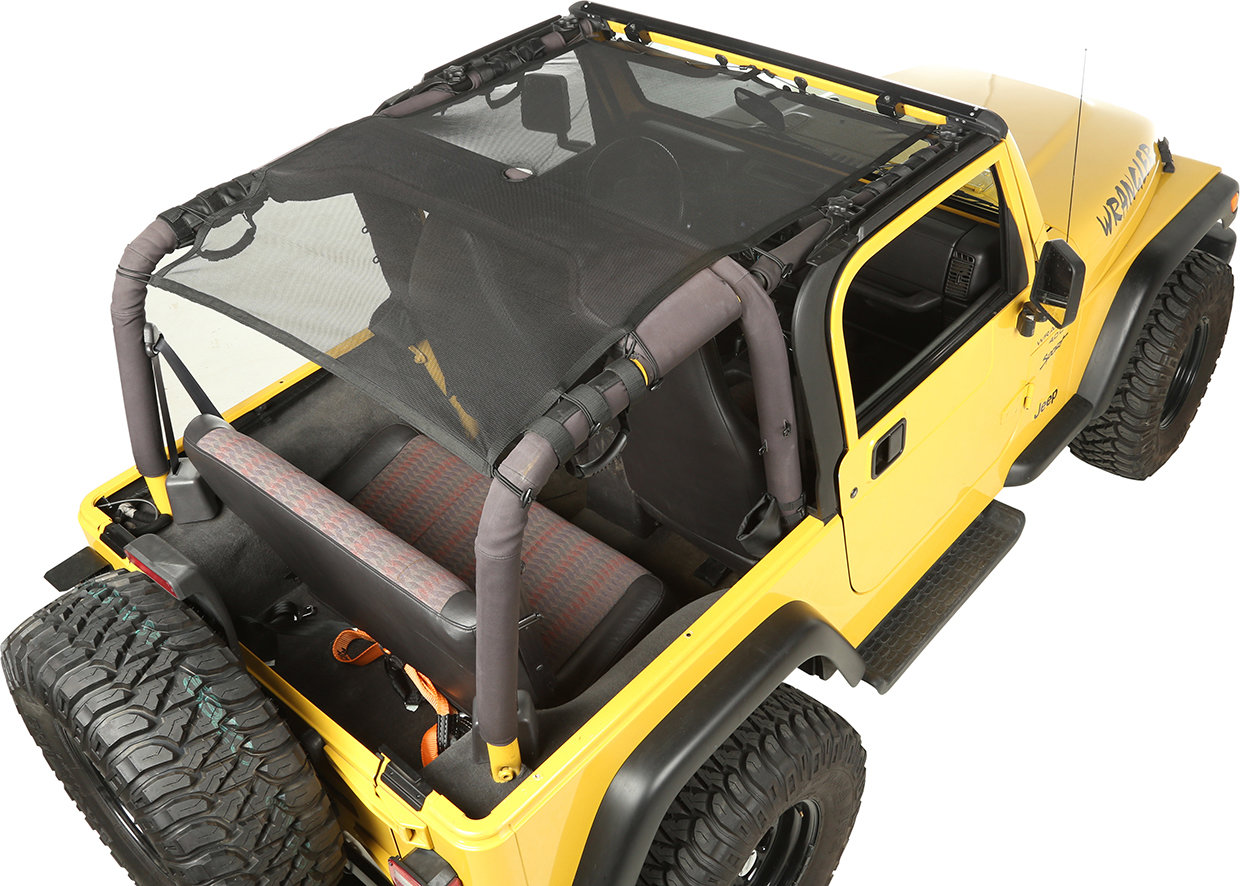 Rugged Ridge 13579.08 Full Eclipse Sun Shade for 97-06 Jeep Wrangler TJ
