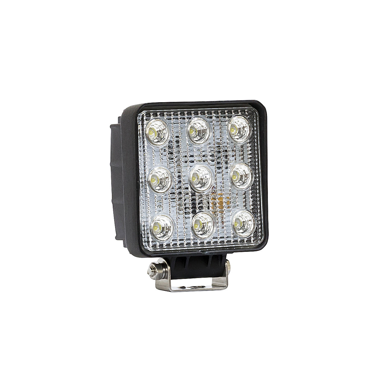Westin 09-12211B Work Utility 4.6" x 5.3" Square LED Light Flood Pattern