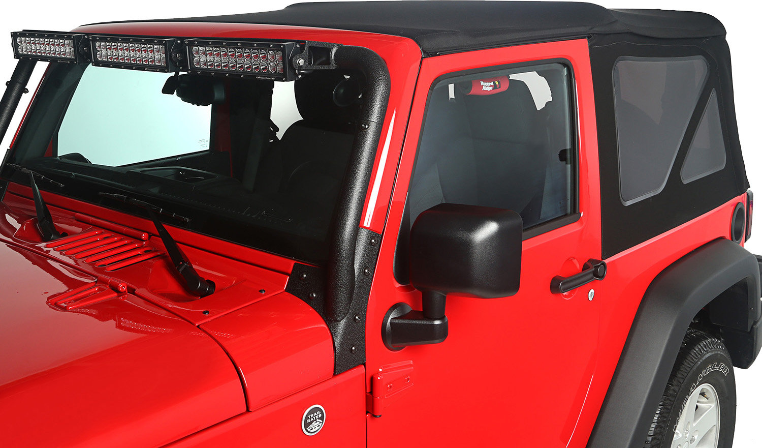 Rugged Ridge 13737.35 Replacement Soft Top in Black Diamond for 10-18 Jeep Wrangler JK 2 Door