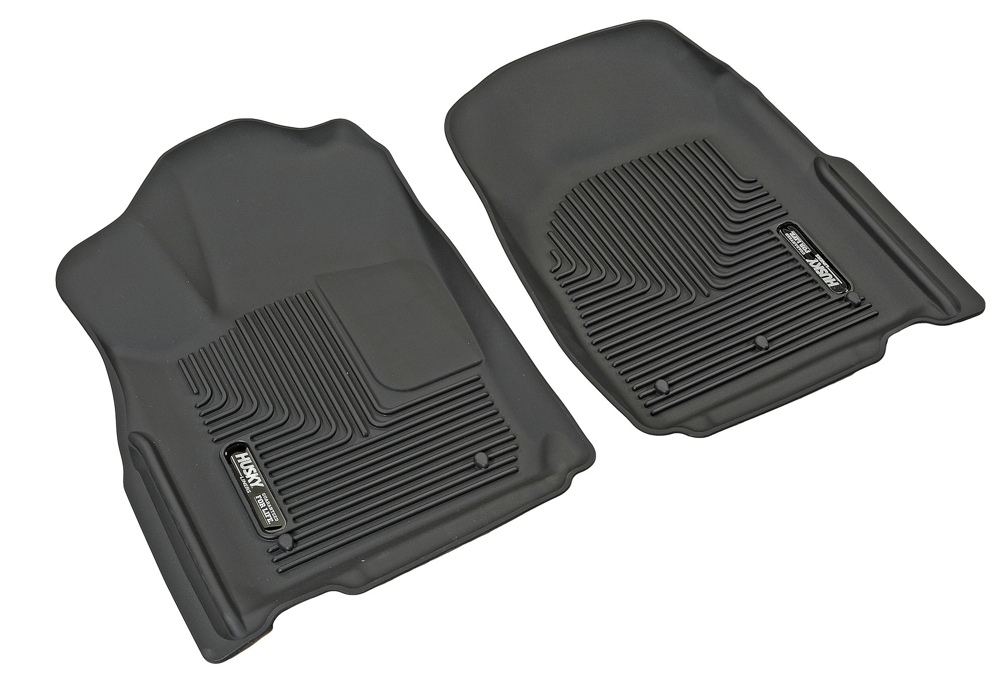 Husky Liners 53561 X-Act Contour Front Floor Liners in Black for 11-18 Jeep Grand Cherokee WK2