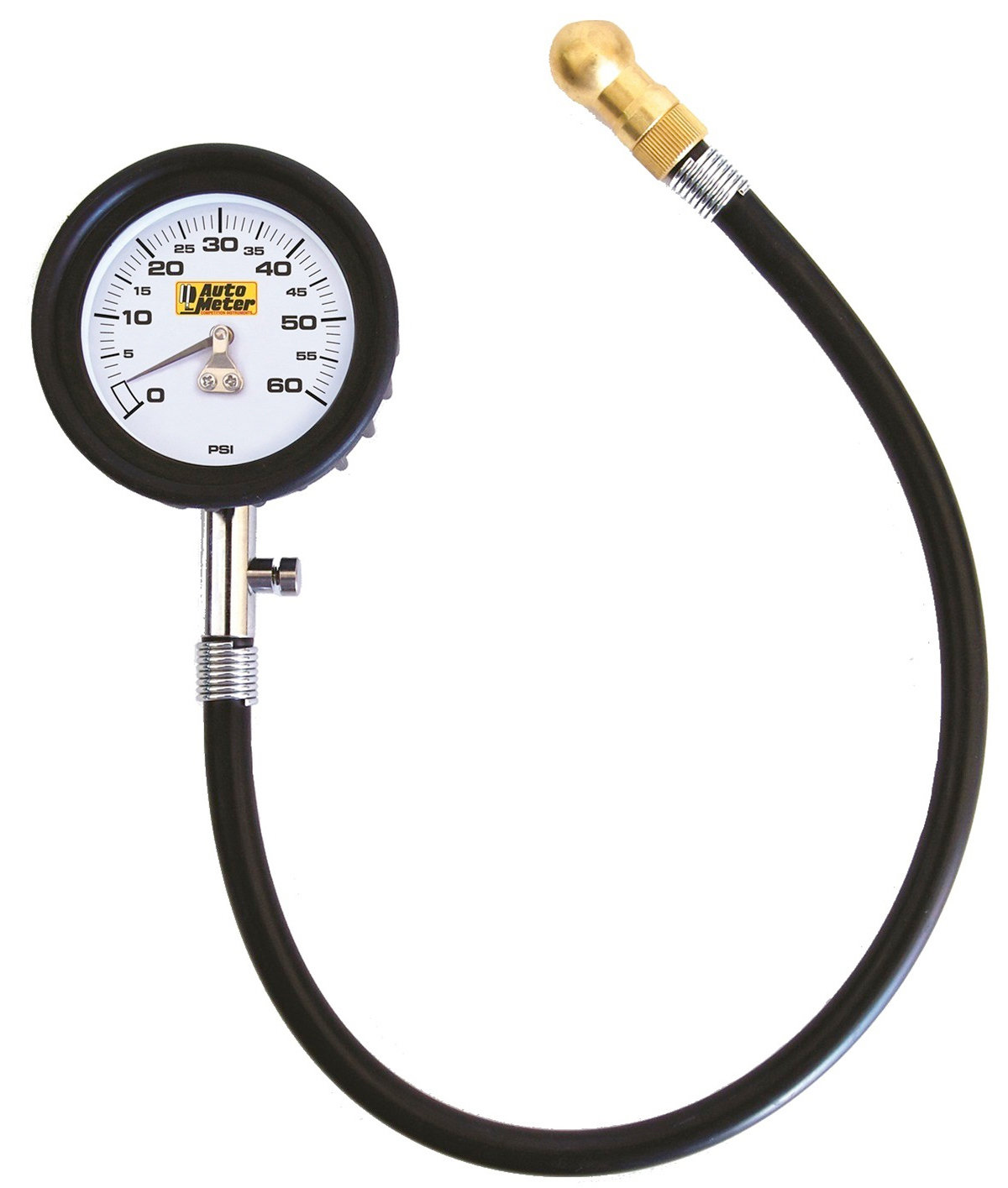 Auto Meter 2160 Autometer Tire Pressure Gauge 0-60 PSI Mechanical