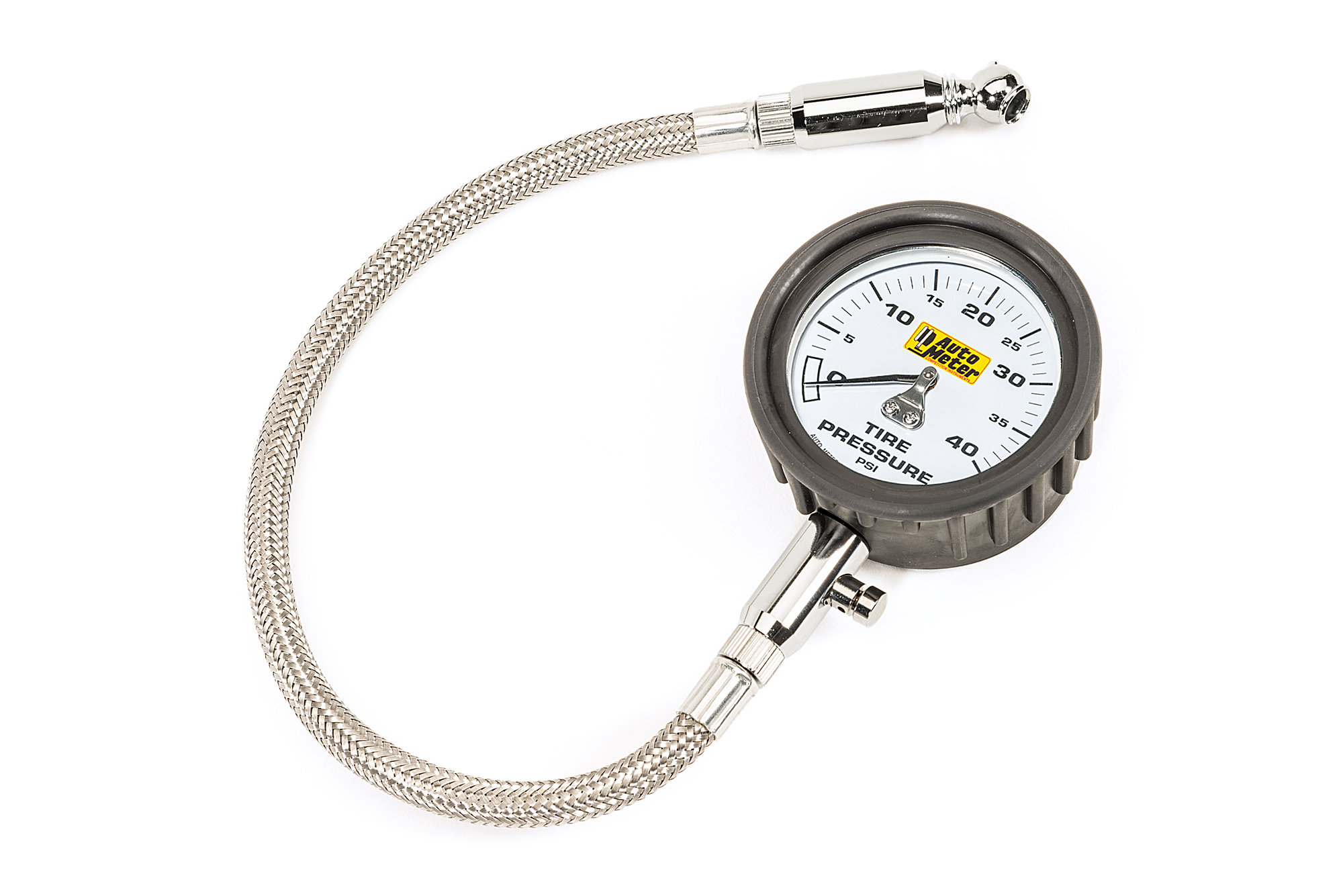 Auto Meter 2162 Mechanical 0-40 PSI Tire Pressure Gauge