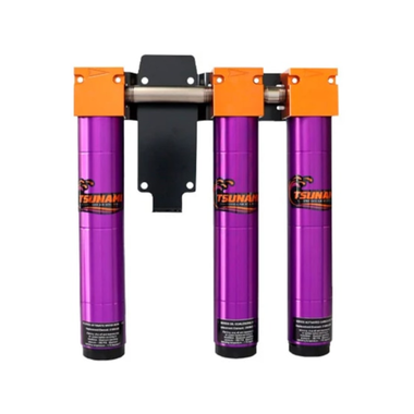Tsunami Filtration Package #5 - 50 SCFM water separator, oil coalescing filter and activated carbon filter (3-stage)