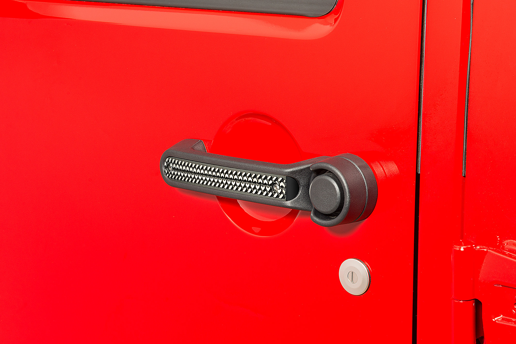 DV8 Offroad D-JP-190015-TT-3 Drake Offroad XT Door Handle Inserts for 07-18 Jeep Wrangler JK 2 Door