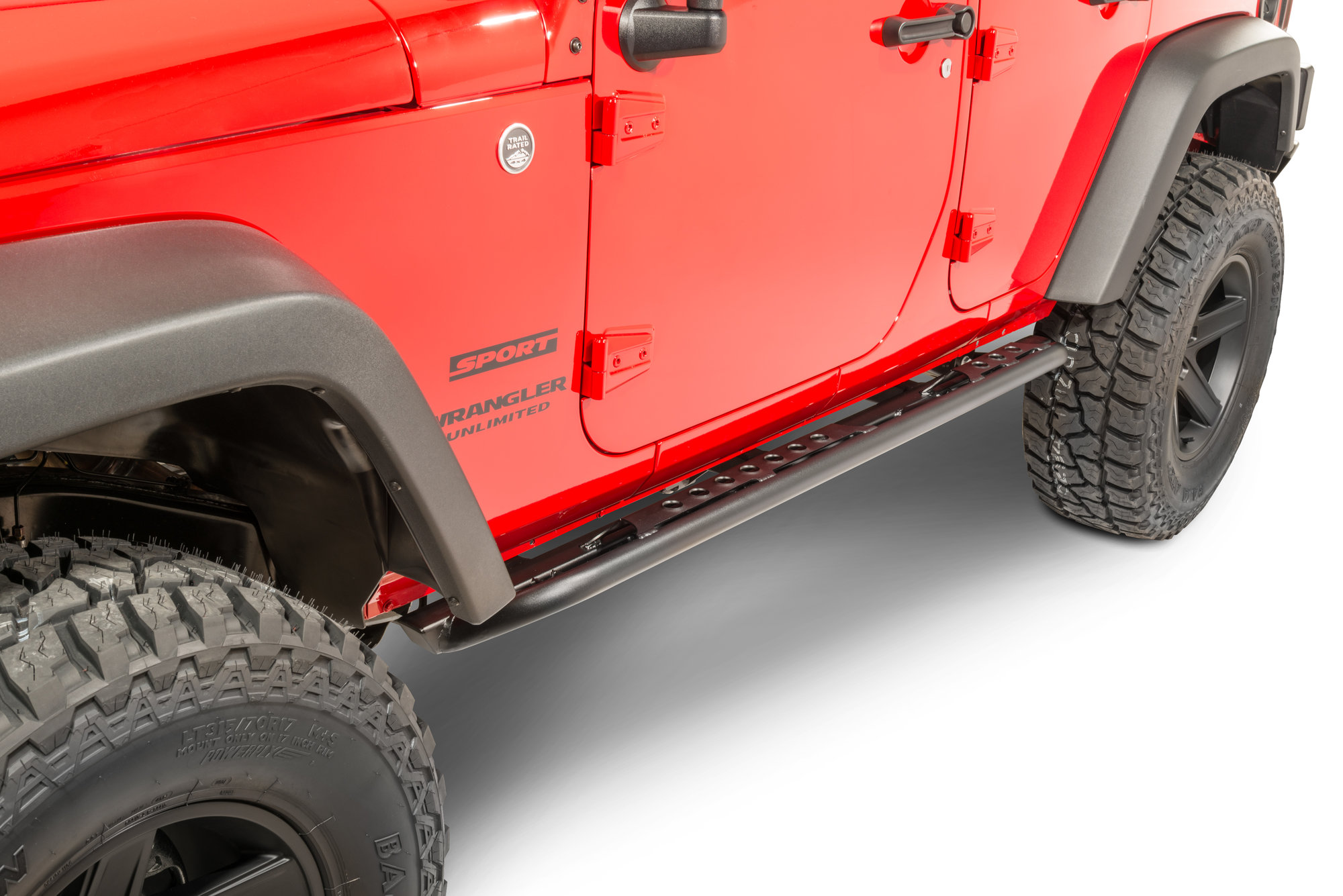 LoD Offroad Signature Series Rock Sliders for 07-18 Jeep Wrangler Unlimited JK 4 Door