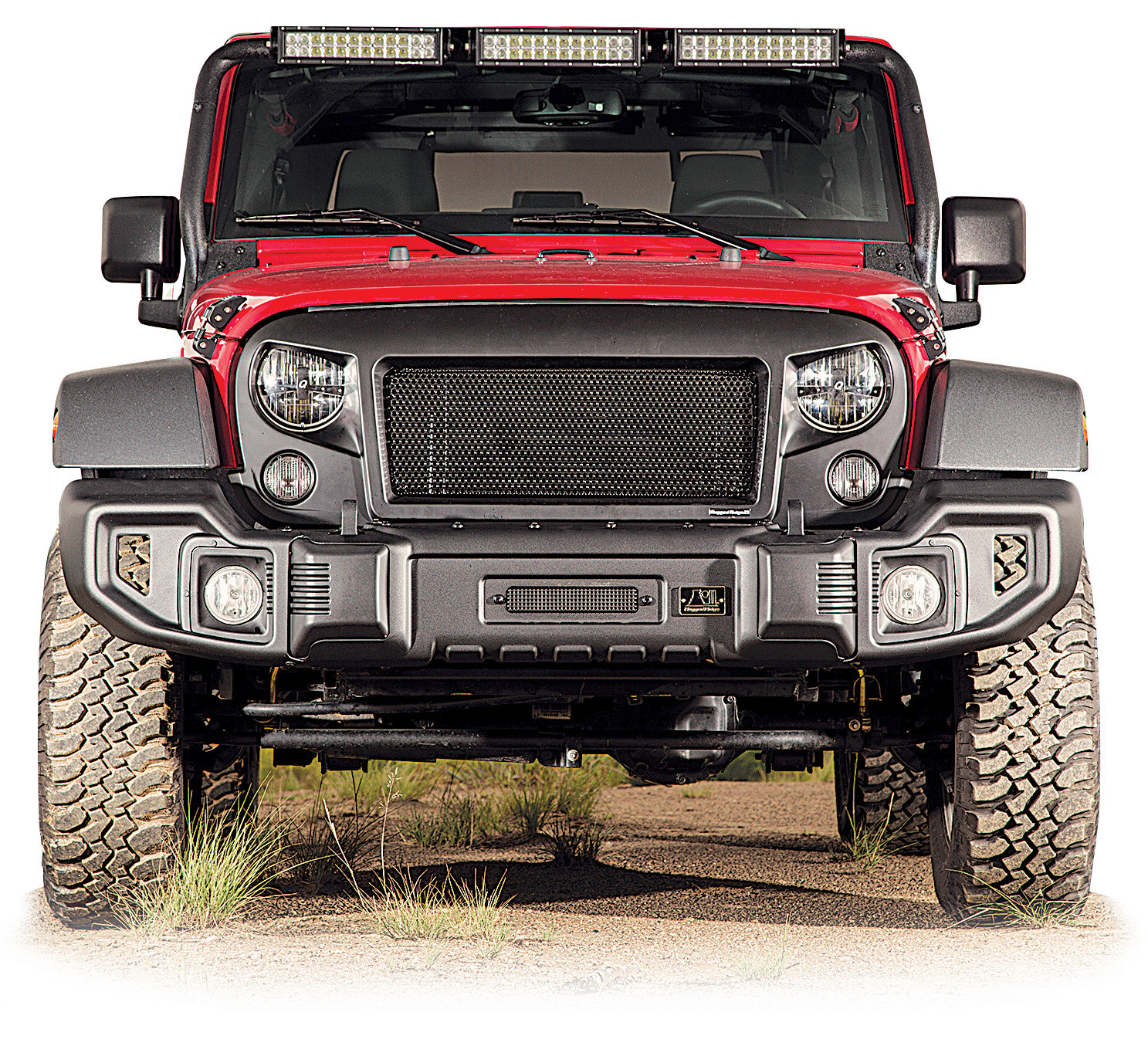Rugged Ridge 11544.01 Spartacus Front Bumper for 07-18 Jeep Wrangler JK