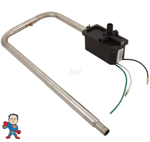 230V 5.5kW Premium Trombone Heater Assembly – Jacuzzi Sundance J-300 Replacement – Low Flow Titanium Element
