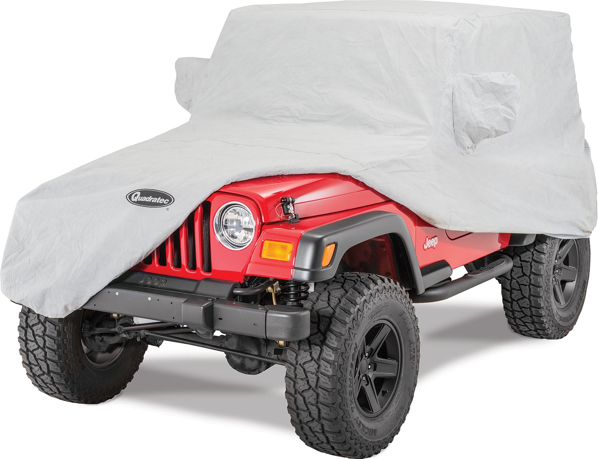 Quadratec Softbond 3-Layer Car Cover for 76-06 Jeep CJ-7, Wrangler YJ & TJ