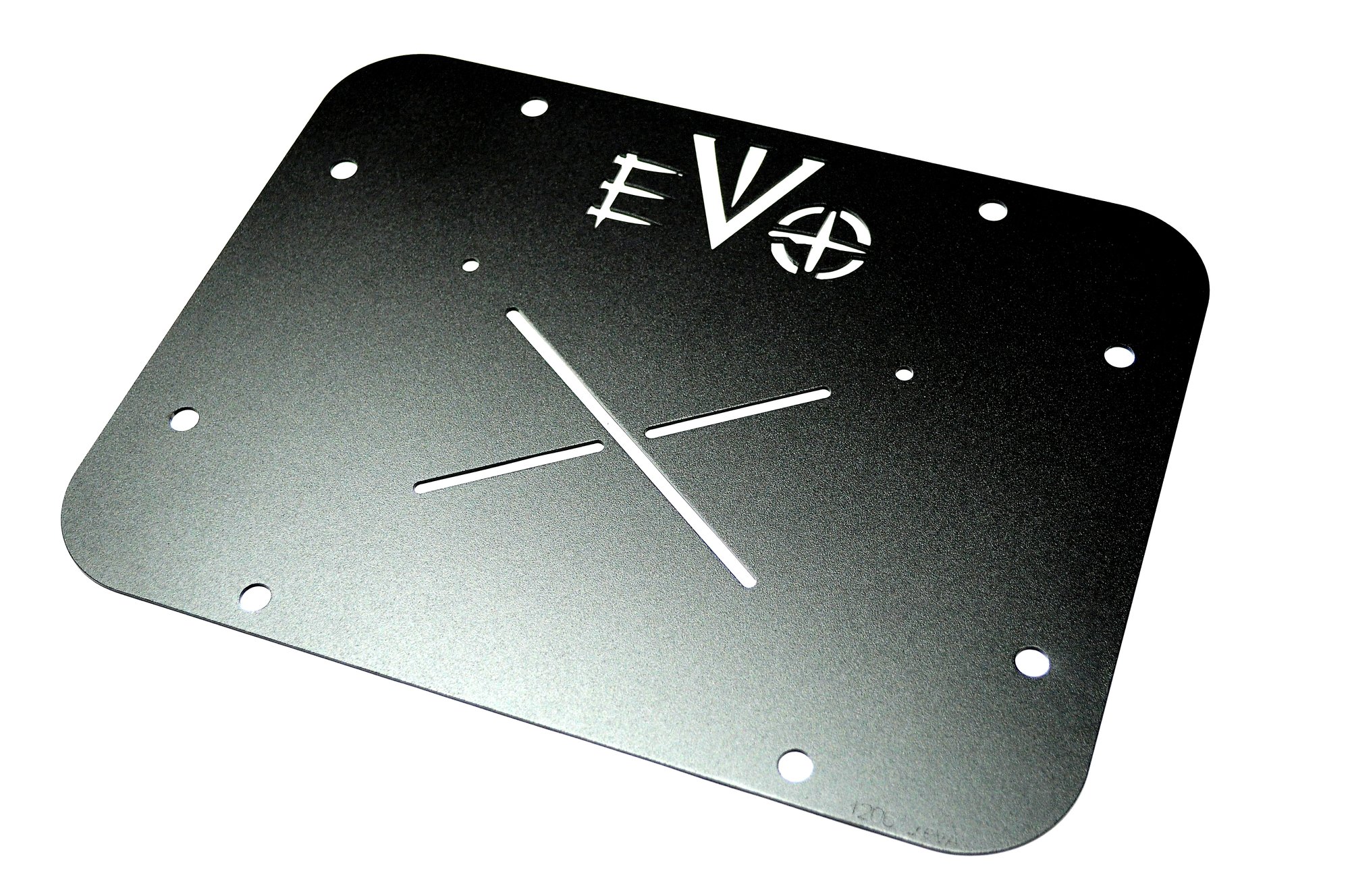 EVO Manufacturing EVO-1123B Tailgate Plate Vent Delete for 07-18 Jeep Wrangler JK