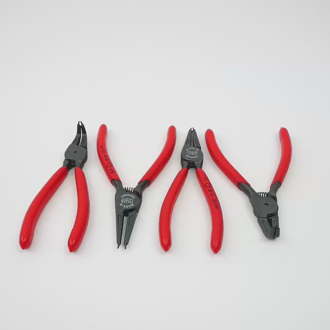 NWS Set of Internal and External Circlip Pliers 10-25mm, 4 pieces