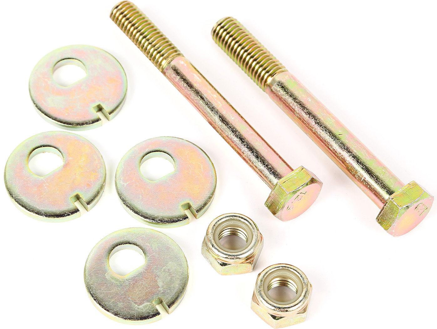 Rugged Ridge 18303.01 Front Lower Control Arm Cam Bolt Set for 93-18 Jeep Vehicles