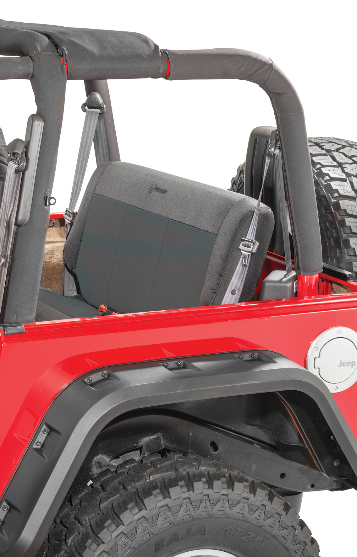 Bartact Mil-Spec Super Rear Seat Cover for 03-06 Jeep Wrangler TJ & Unlimited