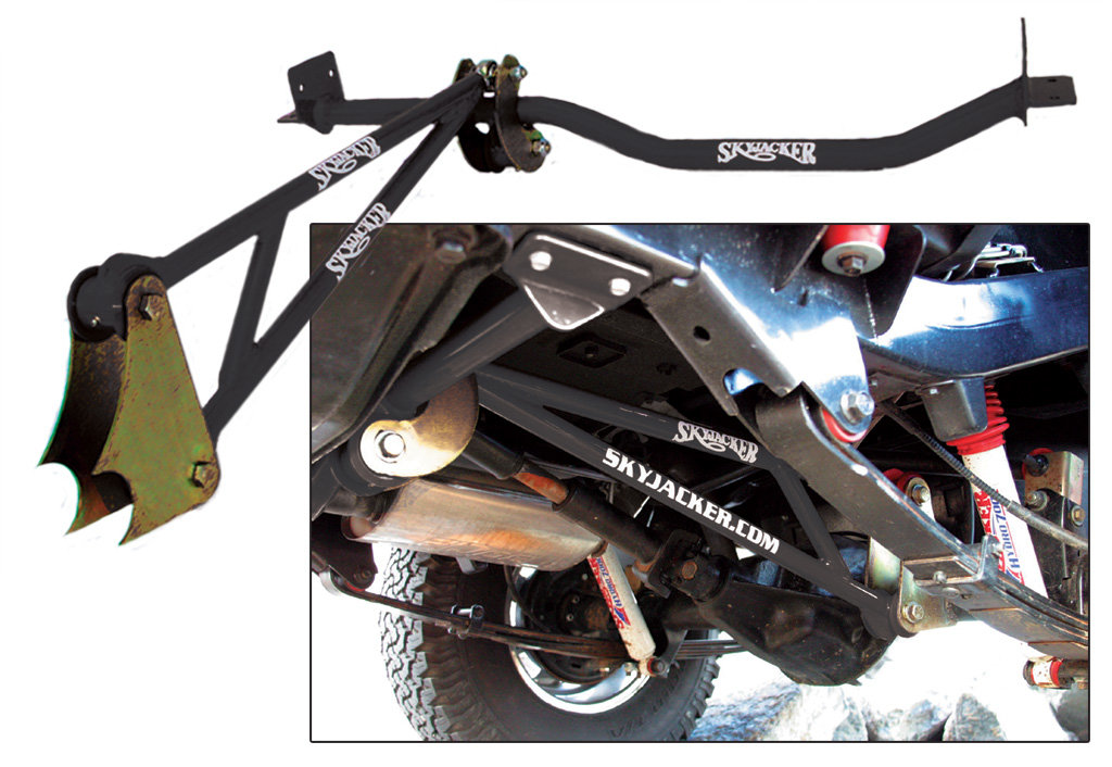 Skyjacker YJ5LK 5th Link Traction Bar for 87-95 Jeep Wrangler YJ with Dana 35 Rear Axle