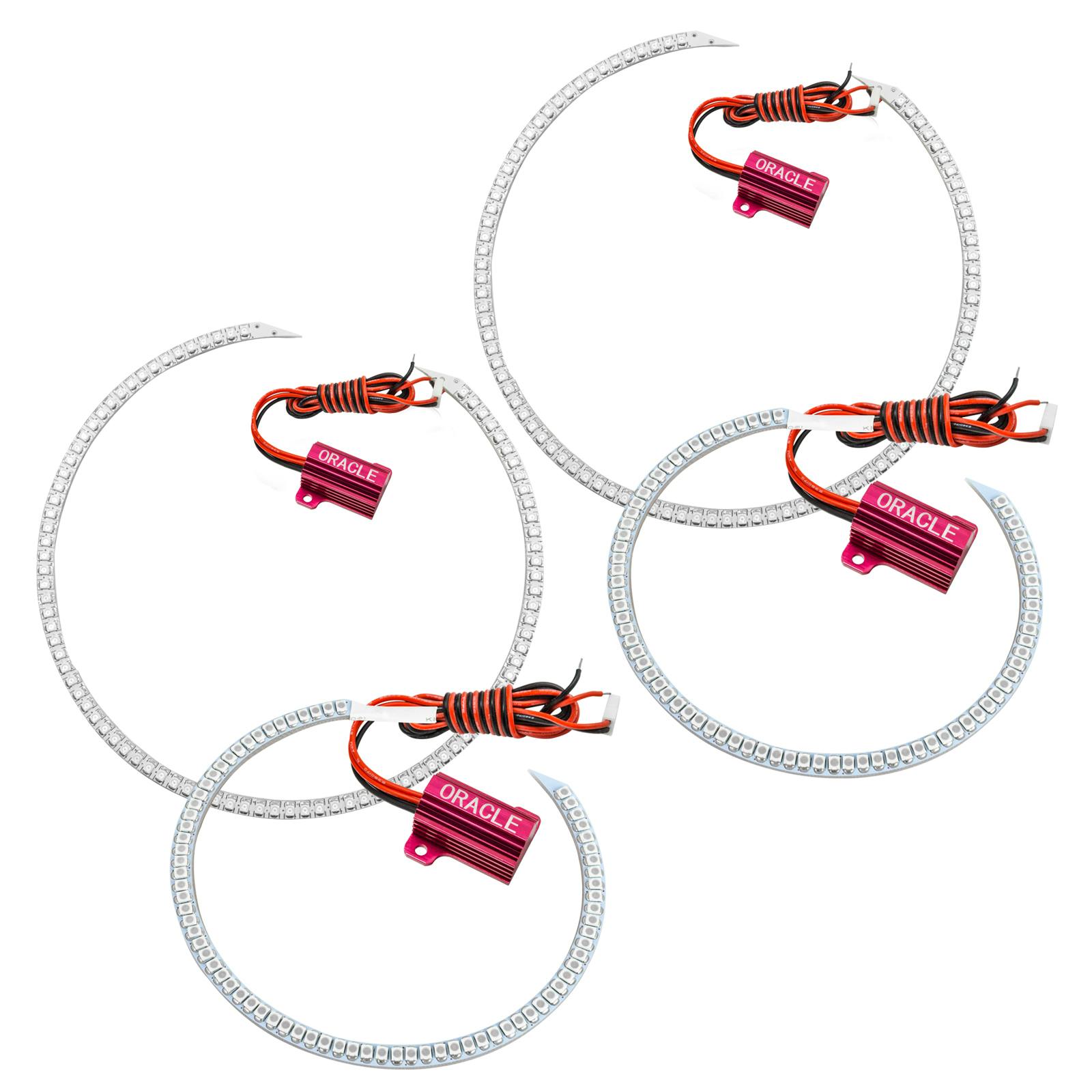Oracle Lighting 2521-001 2007-2013 Toyota Tundra LED Headlight Halo Kit - White