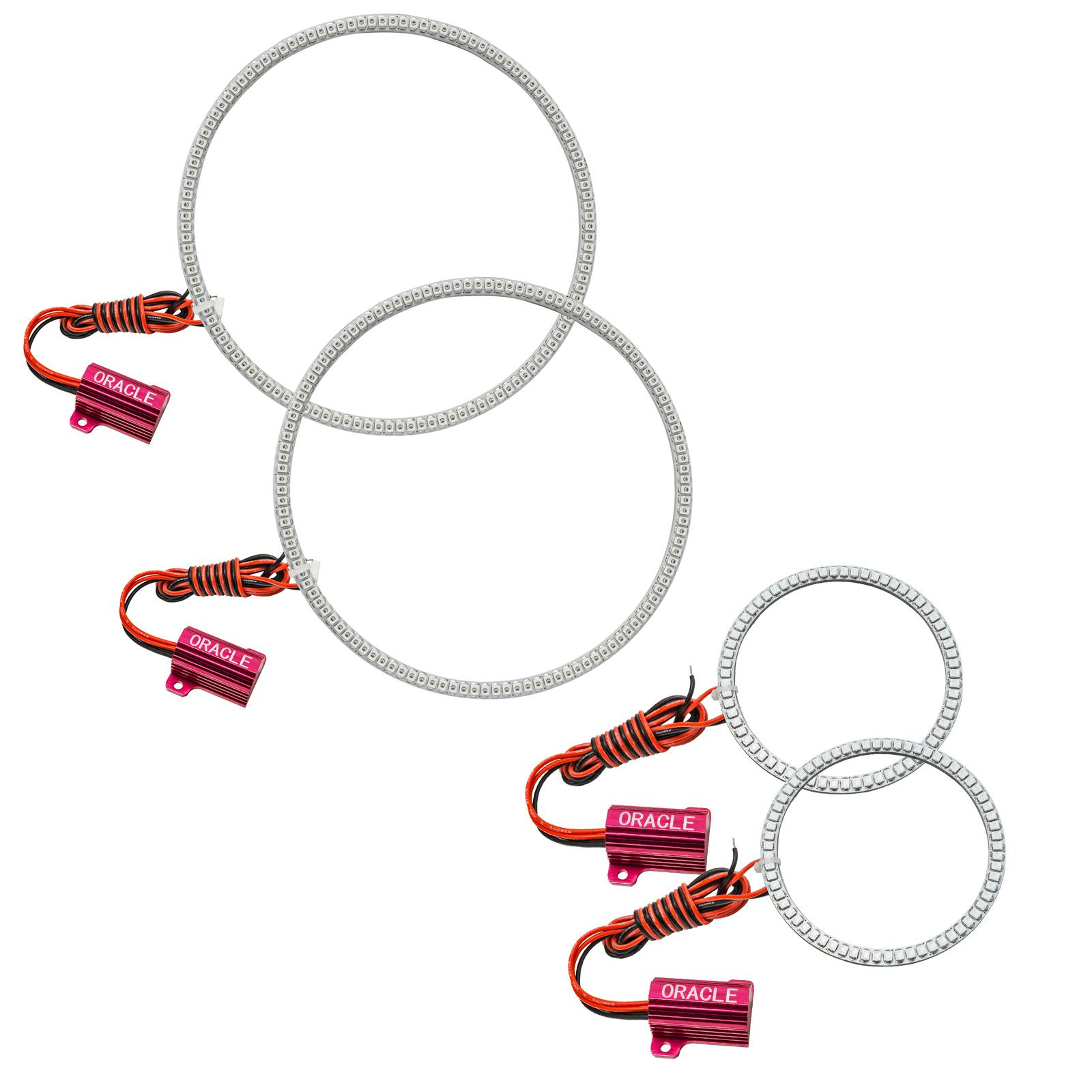 Oracle Lighting 2525-001 2006-2015 Harley Street Glide LED Headlight Halo Kit - White