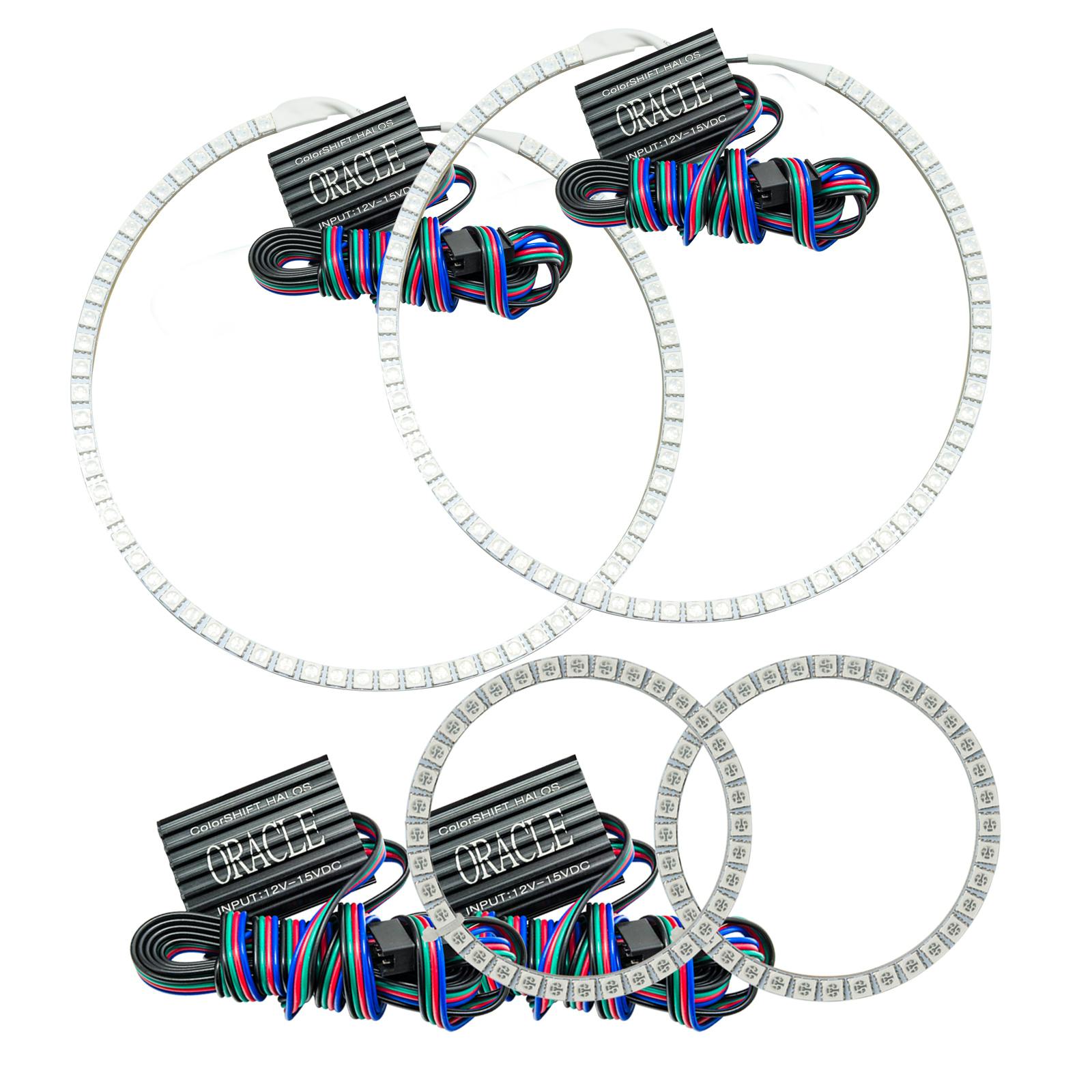 Oracle Lighting 2529-334 2005-2006 Volkswagen Touareg HL Halo - CS - w/No Ctrl