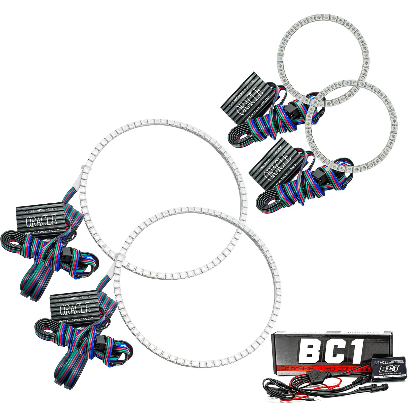 Oracle Lighting 2530-335 1998-2004 Volkswagen Golf GTI HL Halo - CS - w/BC2 Ctrl