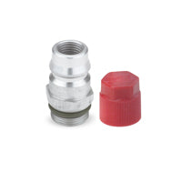 2574 OE R-134a Service Port HS (2609) Service Port with R-134a Cap 10mm HS (2617) Cap