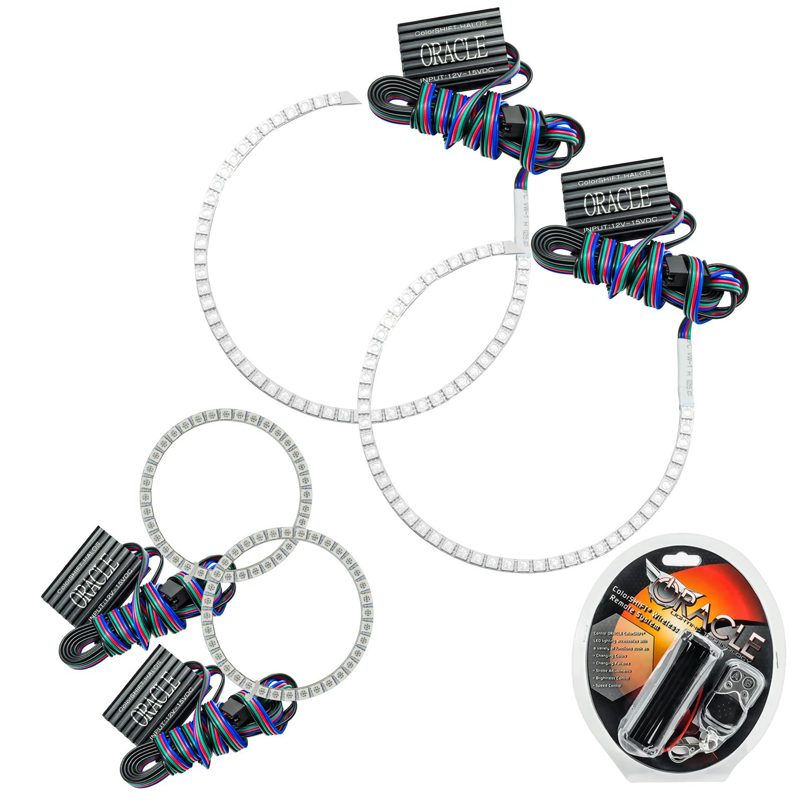 Oracle Lighting 2612-330 2006-2007 Suzuki GSX-R 1000 HL Halo - CS - w/RF Ctrl