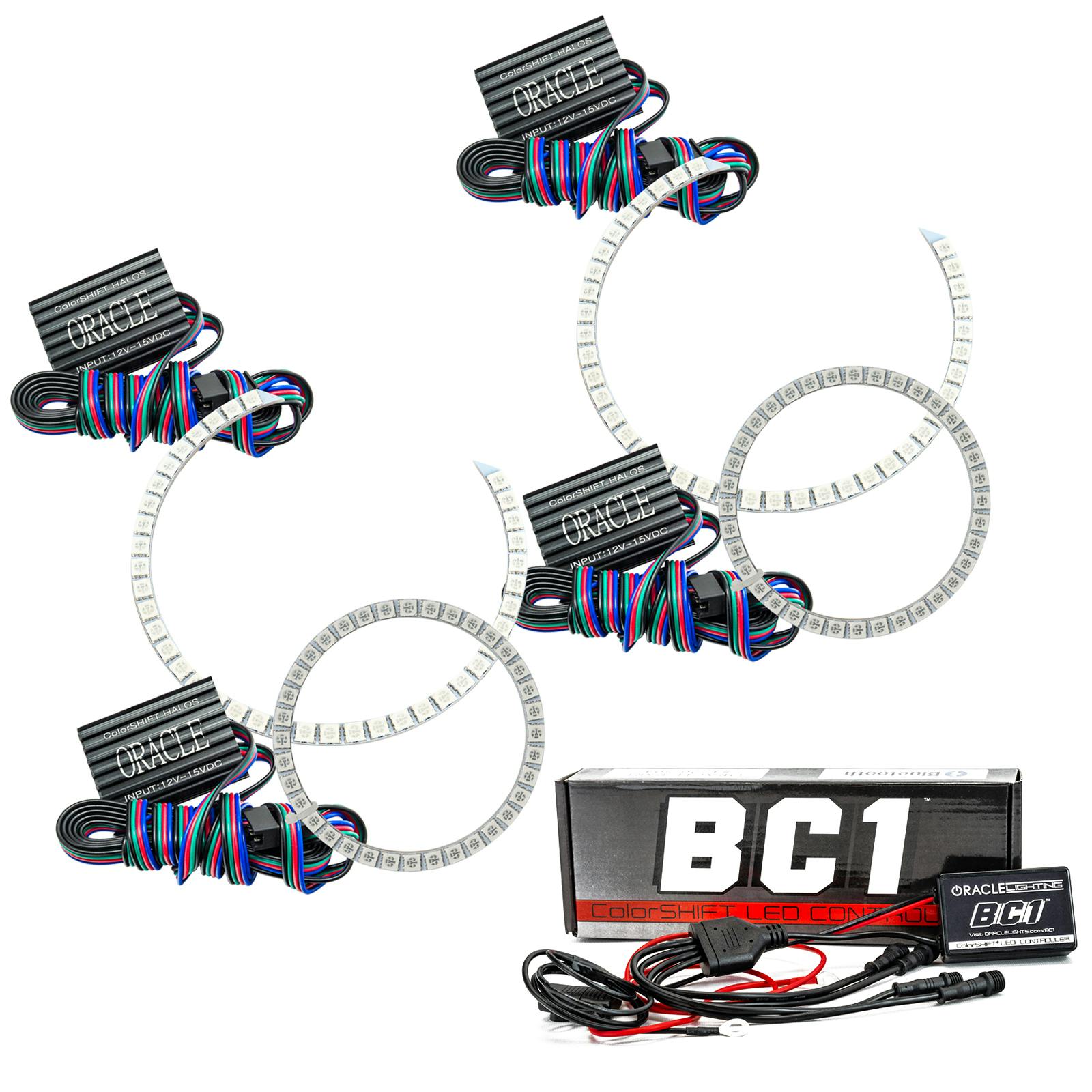 Oracle Lighting 2631-335 2006-2011 BMW 3 Series Non Proj HL Halo - CS - w/BC2 Ctrl