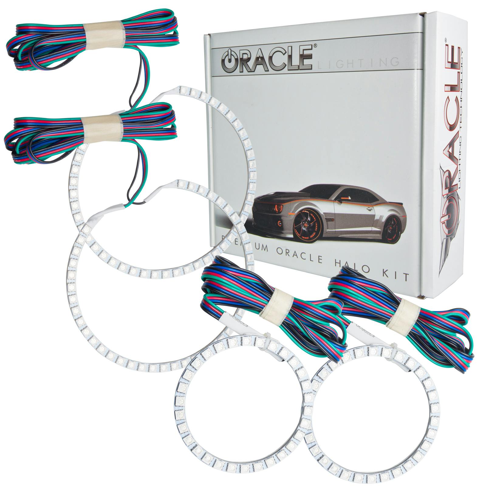 Oracle Lighting 2631-504 2006-2011 BMW 3 Series Non Proj HL Halo - CS - w/Simple Ctrl