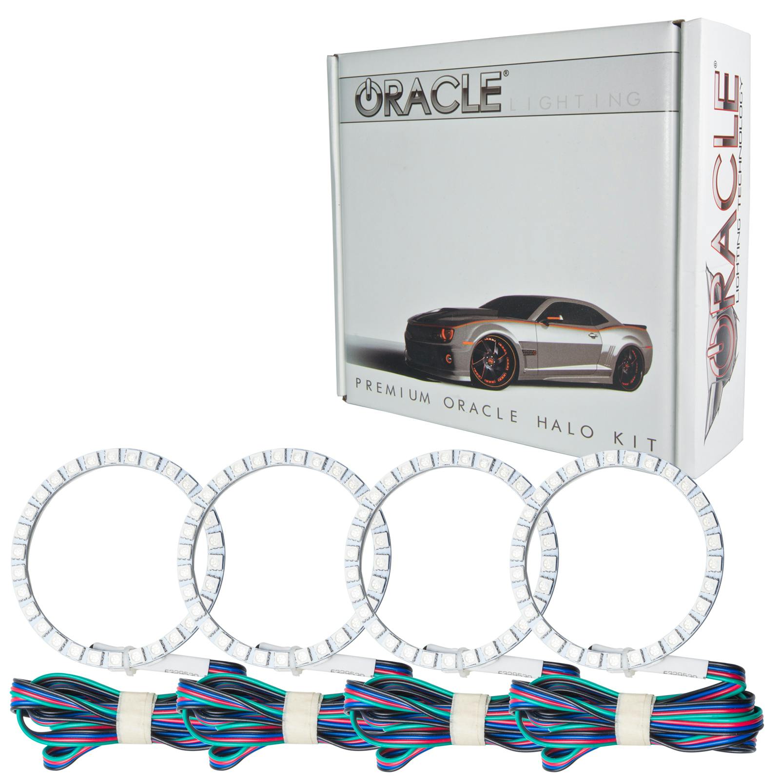Oracle Lighting 2637-334 2005-2012 Cadillac STS LED Headlight Halo Kit - ColorSHIFT - w/No Controller
