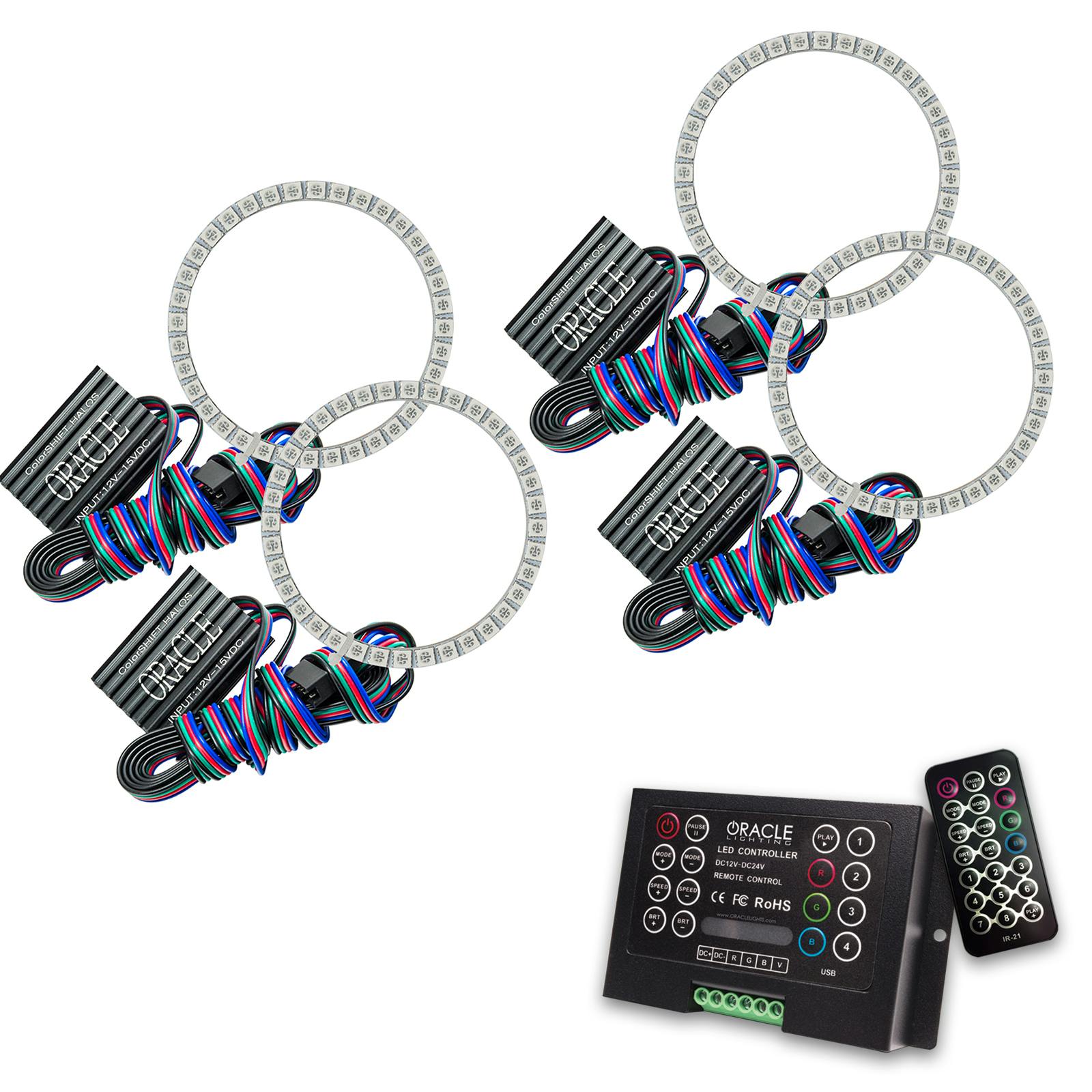 Oracle Lighting 2669-333 2004-2012 Lamborghini Gallardo HL Halo - CS - w/2.0 Ctrl