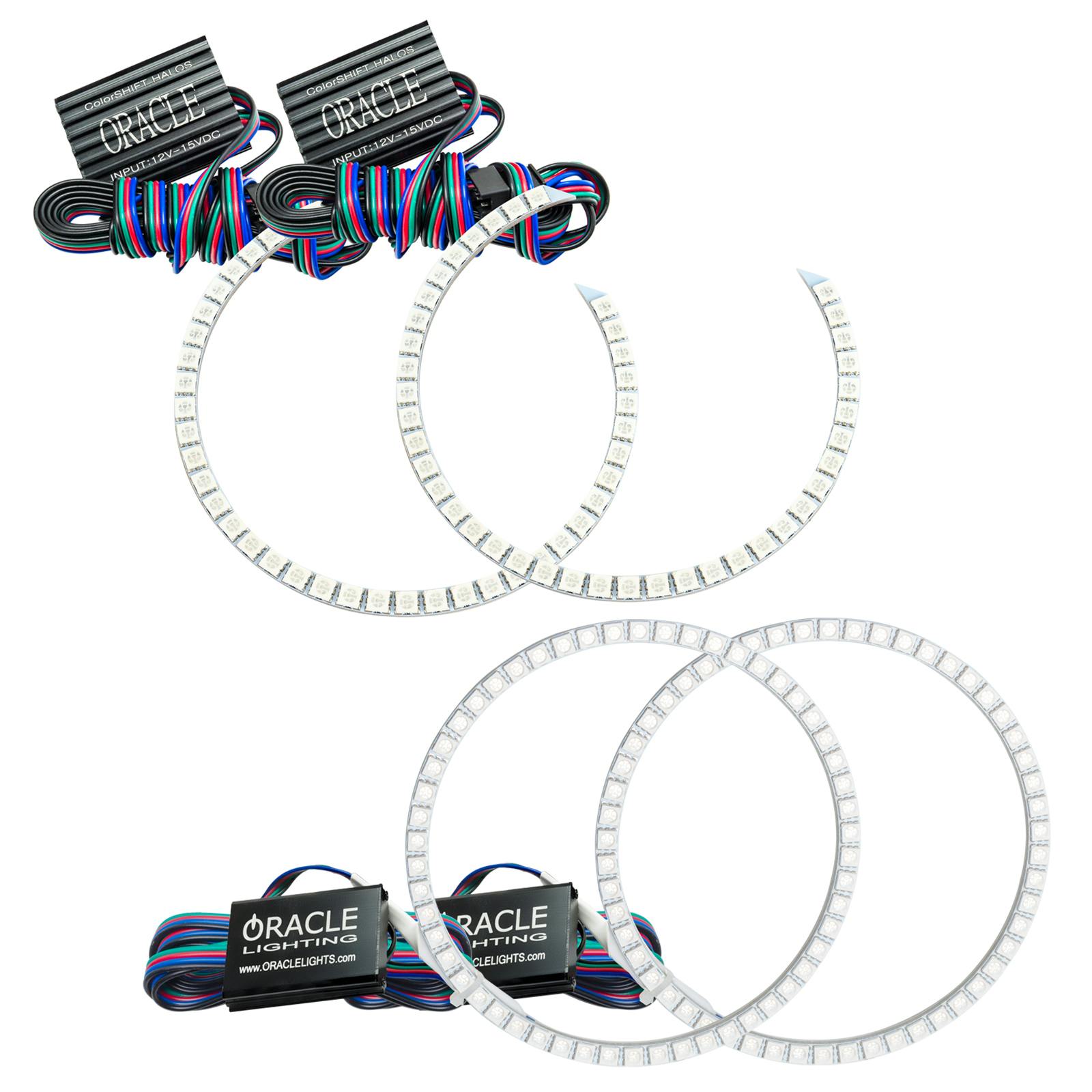 Oracle Lighting 2672-334 2008-2016 Mitsubishi Lancer/Evo HL Halo - CS - w/No Ctrl