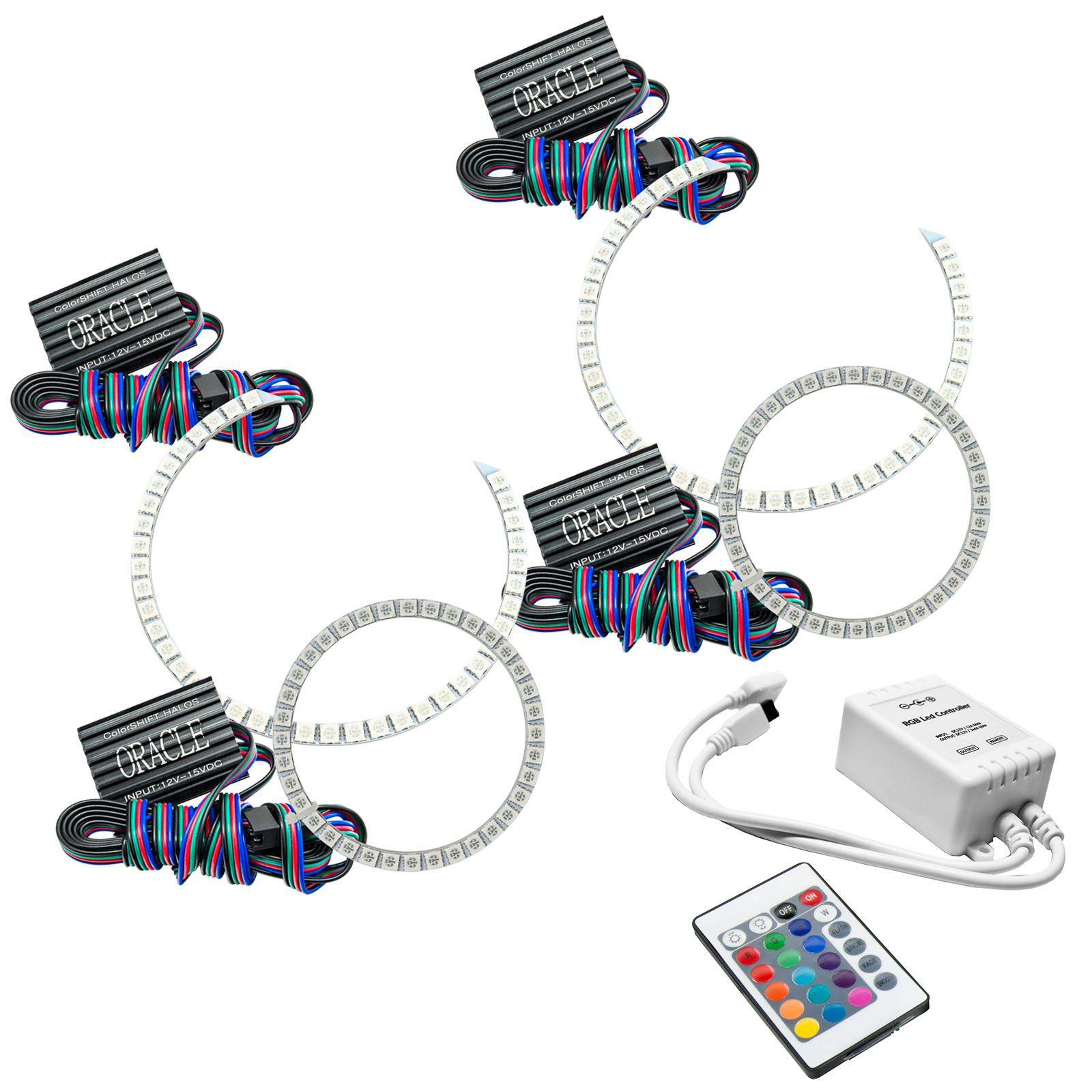 Oracle Lighting 2705-504 2003-2006 Ford Expedition HL Halo - CS - w/Simple Ctrl