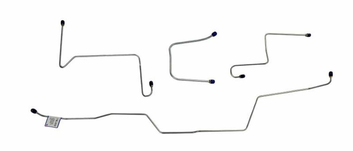 Shafers Classic Reproductions 1966 Full Size Ford Front Brake Line Set, Stainless Steel FBL609S