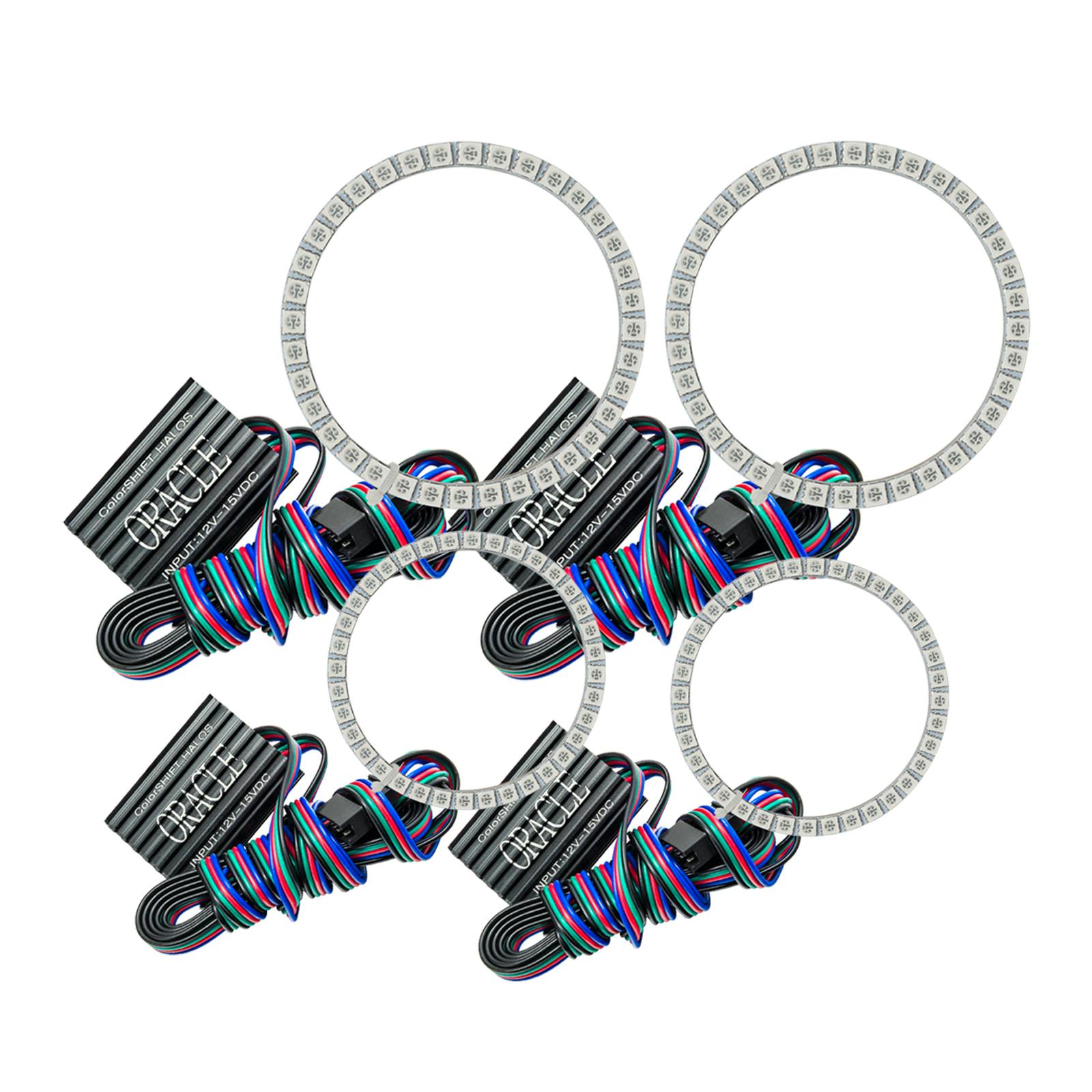 Oracle Lighting 2965-334 2007-2012 Aston Martin Vantage HL Halo - CS - w/No Ctrl