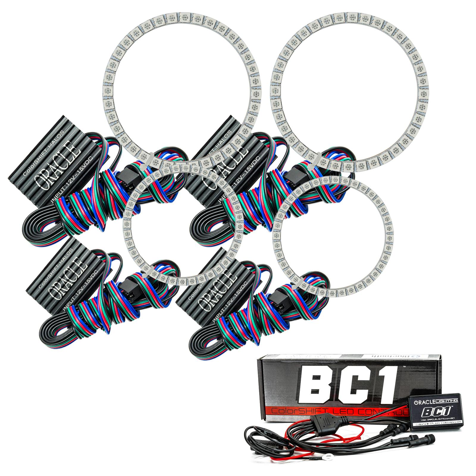 Oracle Lighting 2965-335 2007-2012 Aston Martin Vantage HL Halo - CS - w/BC2 Ctrl