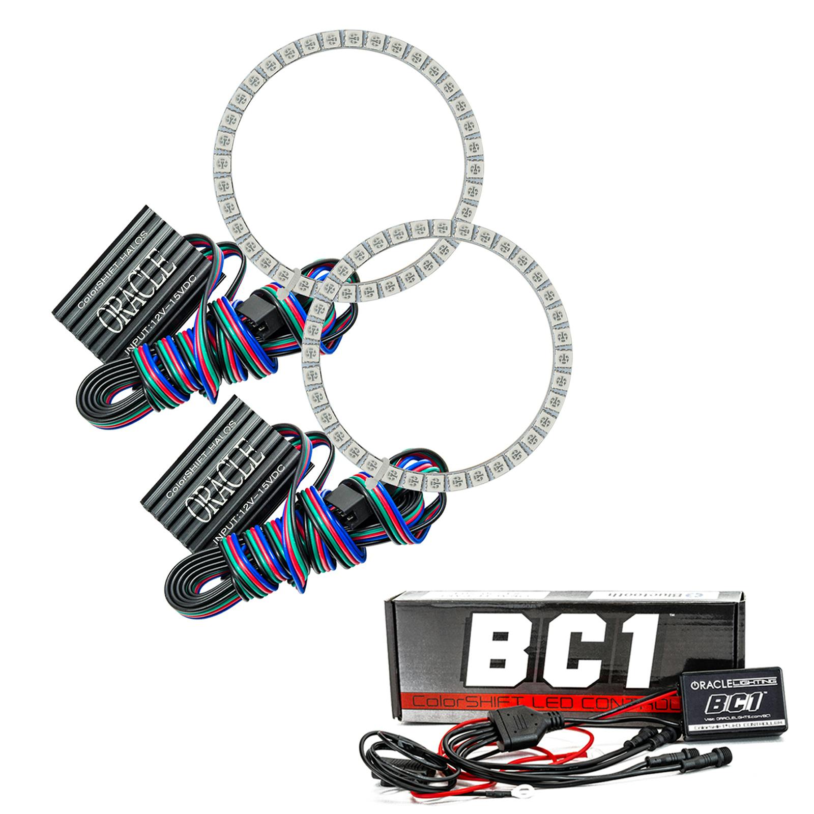 Oracle Lighting 2998-335 2013-2015 Nissan Altima Sedan HL Halo - CS - w/BC2 Ctrl