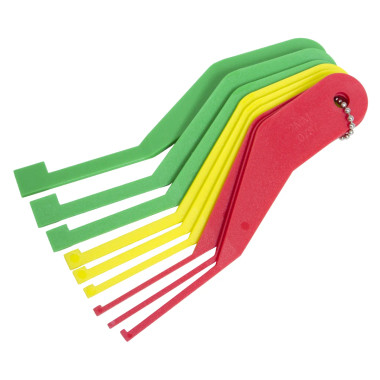 Lisle 81850 Combination Brake Lining Gauge Set