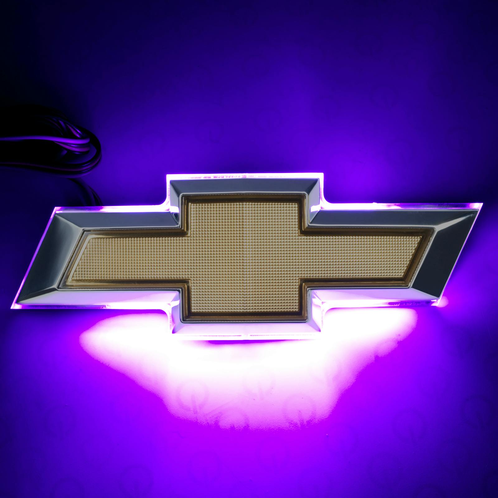 Oracle Lighting 3011-007 2010-2013 Chevy Camaro Illum Rear Bowtie Emblem - Dual Intensity - UV/Purple