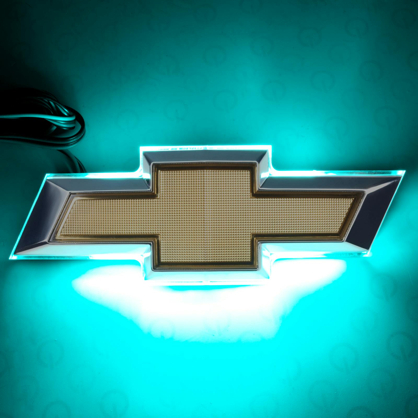 Oracle Lighting 3011-010 2010-2013 Chevy Camaro Illum Rear Bowtie Emblem - Dual Intensity - Aqua