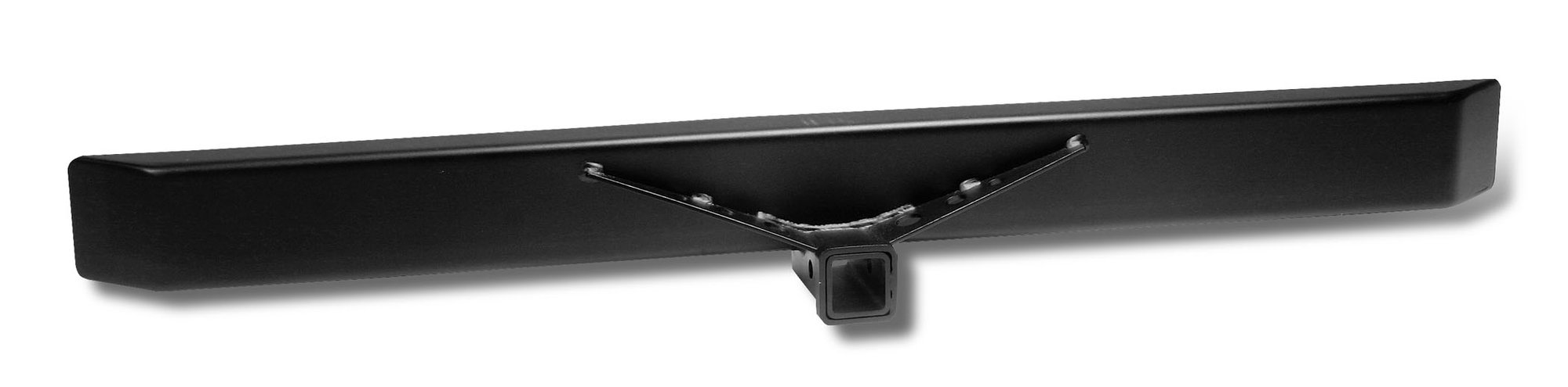 Warrior Products 520 Rear Bumper with Receiver in Black for 76-86 Jeep CJ-5, CJ-7 & CJ-8 Scrambler