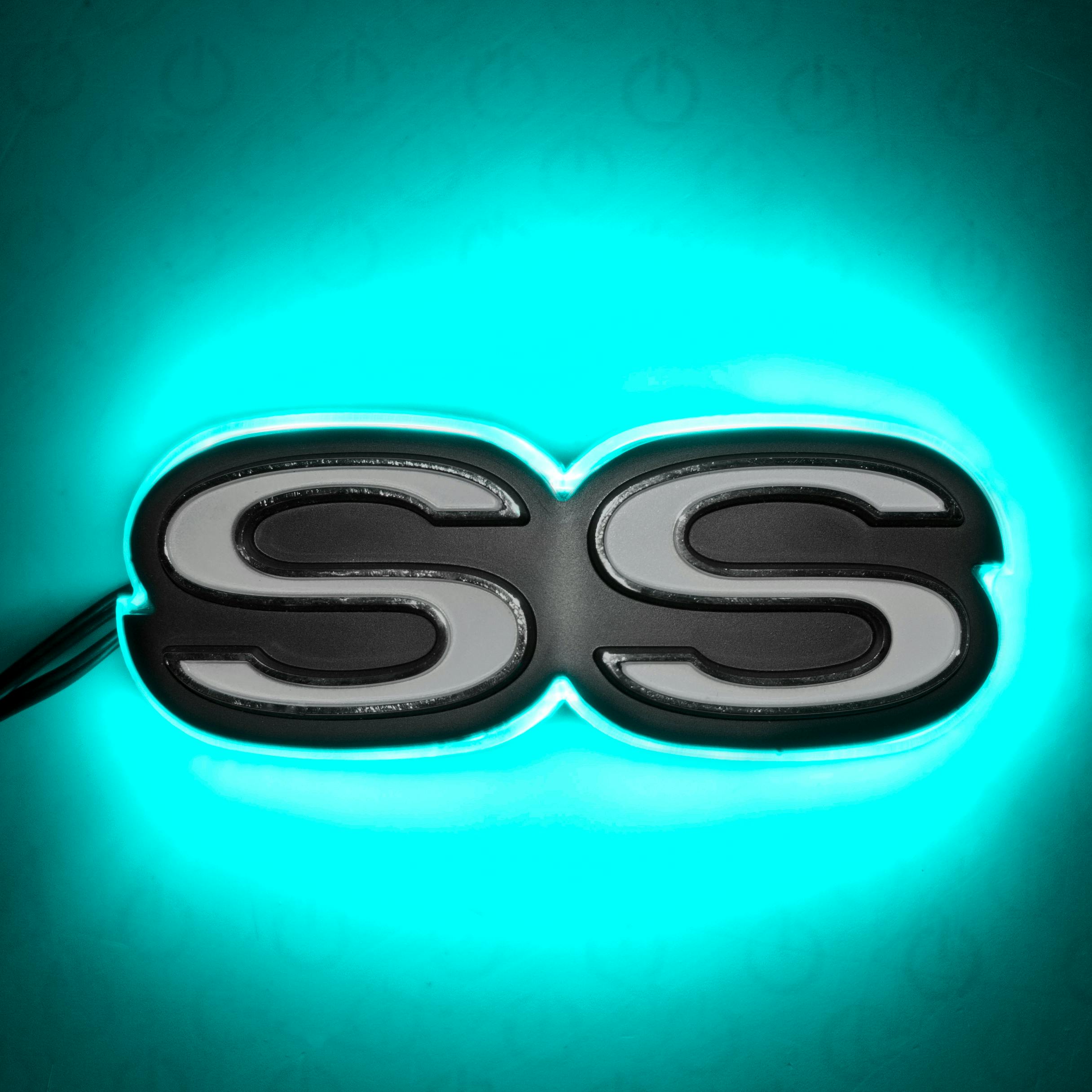 Oracle Lighting 3095-010 Chevrolet Camaro SS Illuminated LED Rear Emblem - Aqua