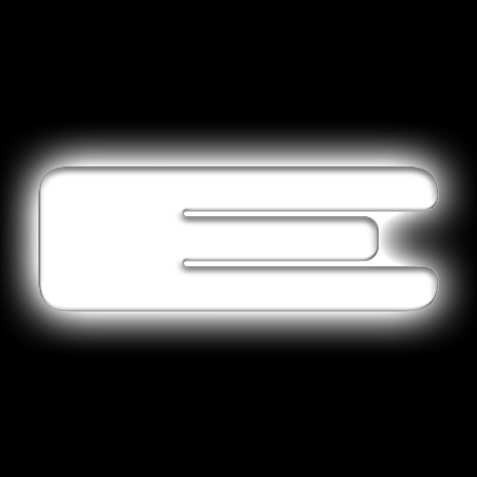 Oracle Lighting 3140-E-001 Universal Illuminated LED Letter Badges - Matte White Surface Finish - E - White