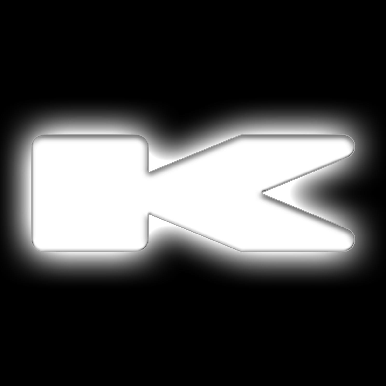 Oracle Lighting 3140-K-001 Universal Illuminated LED Letter Badges - Matte White Surface Finish - K - White