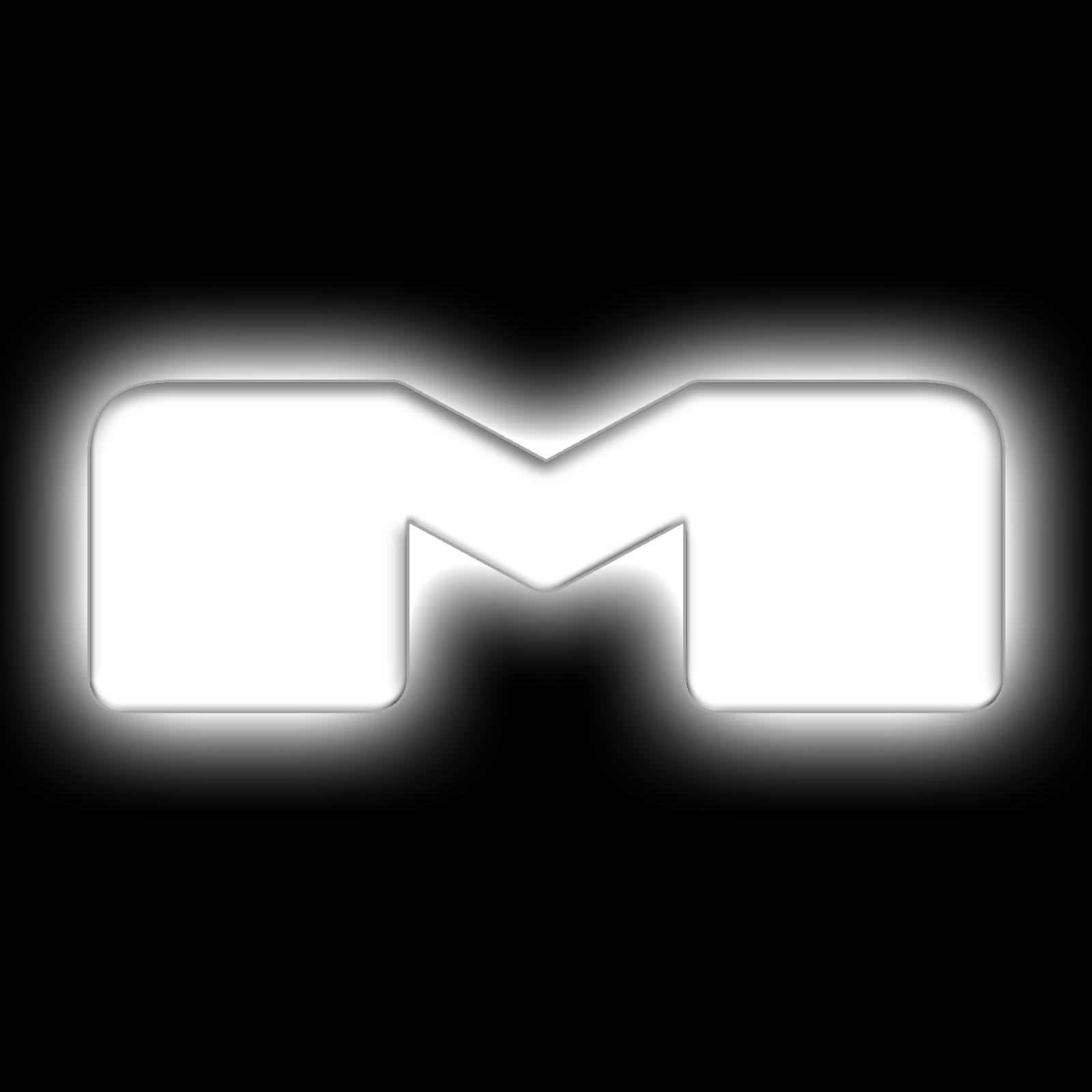Oracle Lighting 3140-M-001 Universal Illuminated LED Letter Badges - Matte White Surface Finish - M - White