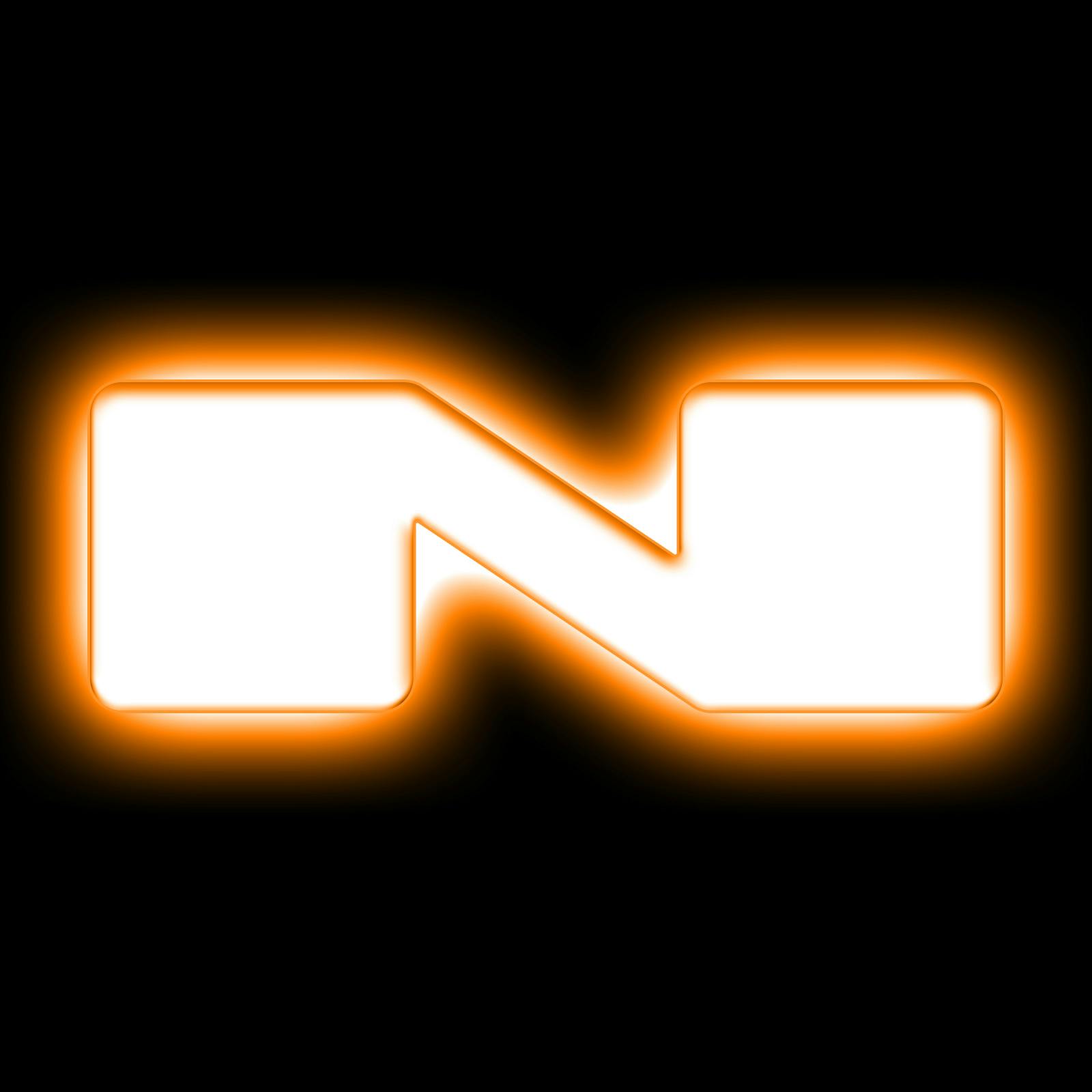 Oracle Lighting 3140-N-005 Universal Illuminated LED Letter Badges - Matte White Surface Finish - N - Amber