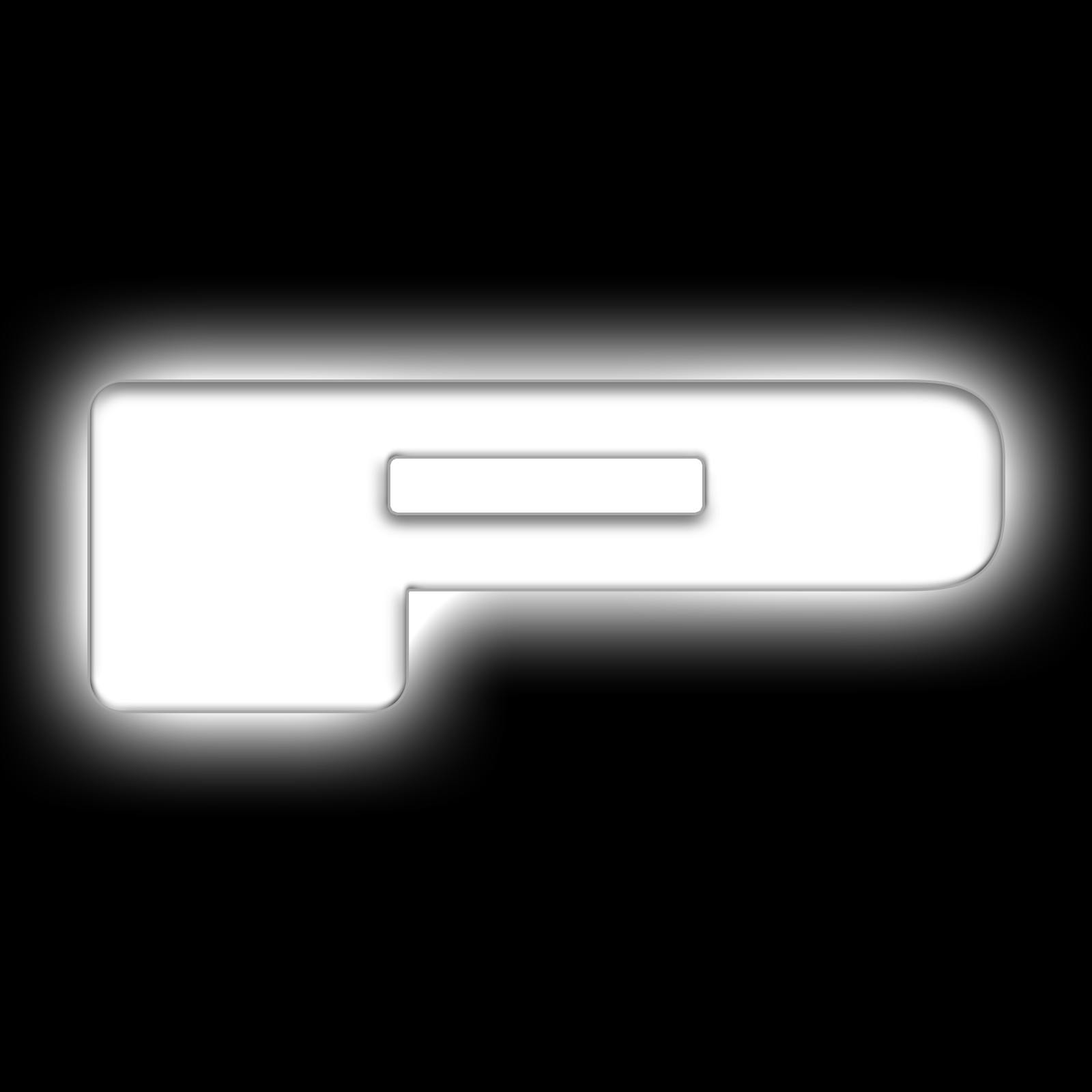 Oracle Lighting 3140-P-001 Universal Illuminated LED Letter Badges - Matte White Surface Finish - P - White