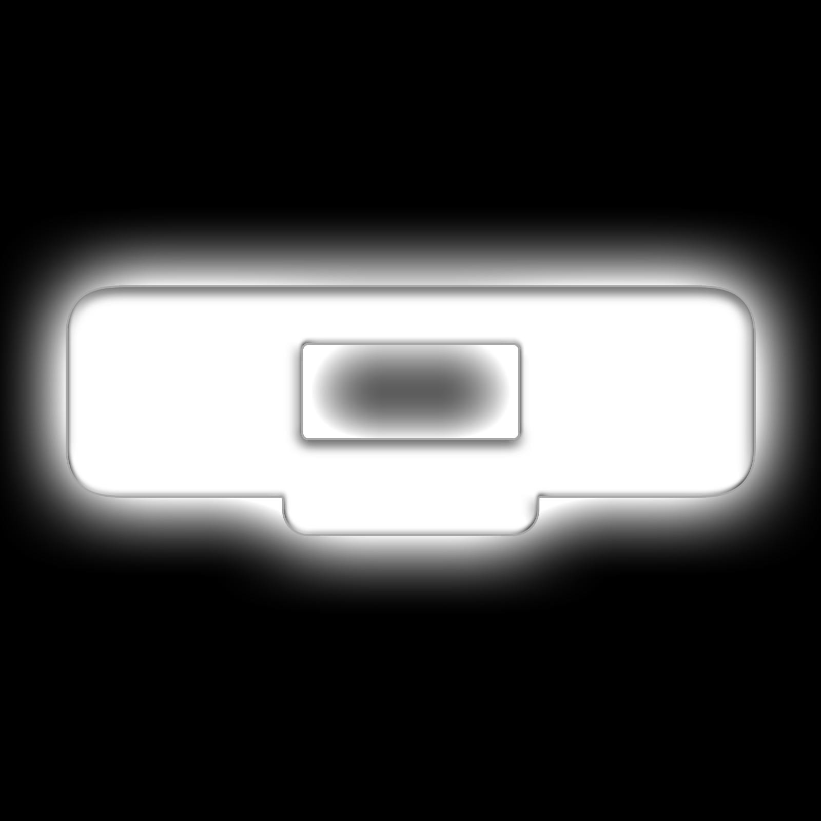 Oracle Lighting 3140-Q-001 Universal Illuminated LED Letter Badges - Matte White Surface Finish - Q - White