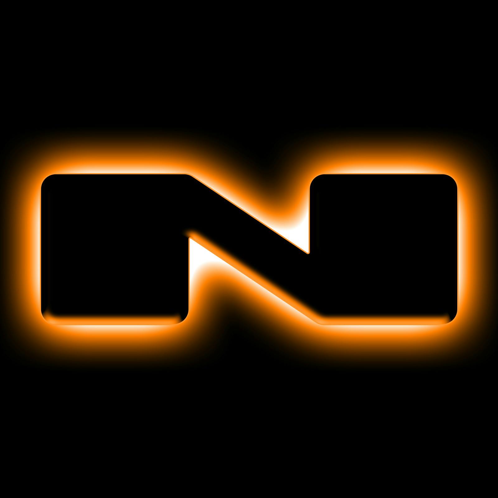 Oracle Lighting 3141-N-005 Universal Illuminated LED Letter Badges - Matte Black Surface Finish - N - Amber