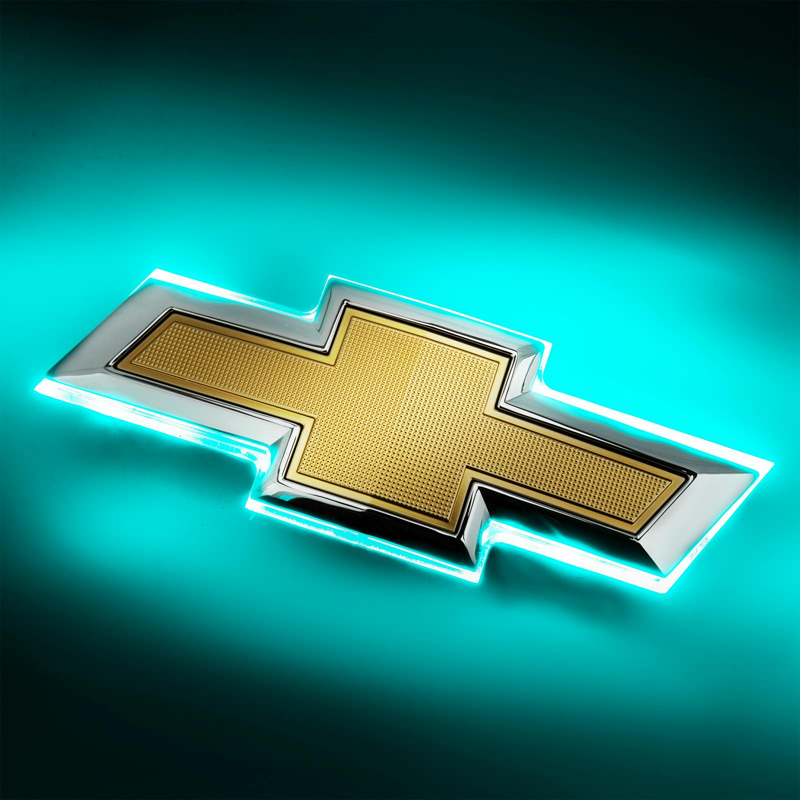 Oracle Lighting 3460-010 2016-2019 Chevrolet Camaro Illuminated LED Rear Bowtie Emblem - Aqua