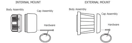 WARN 34696 Stud Kit for Exterior Mounted Hubs