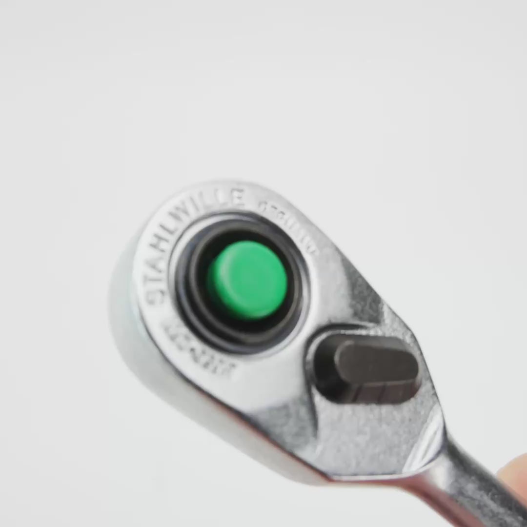 Stahlwille 415SG-QR N QuickRelease Reversible Ratchet, 1/4" Drive