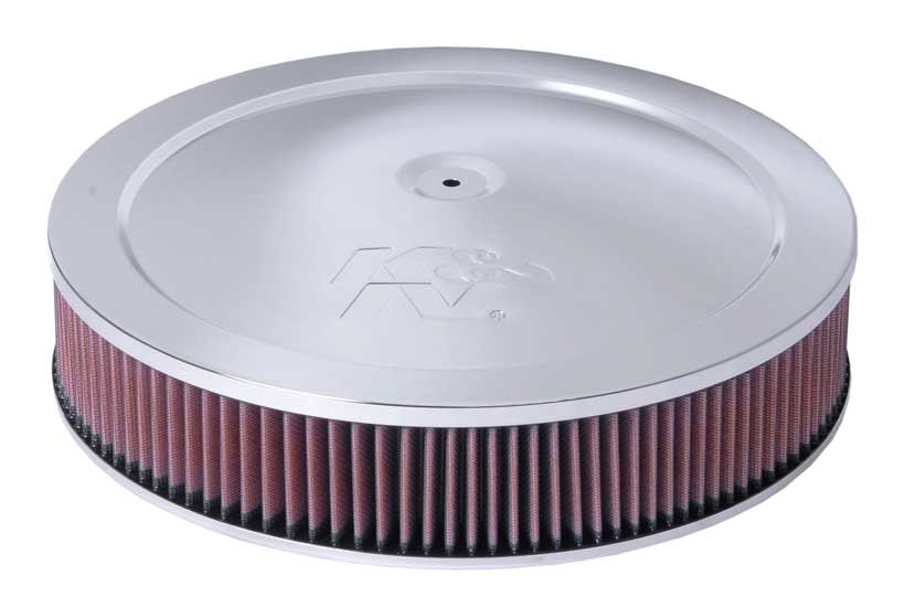 K&N 60-1264 Chrome 14 Inch Air Cleaner Assembly for AMC V8